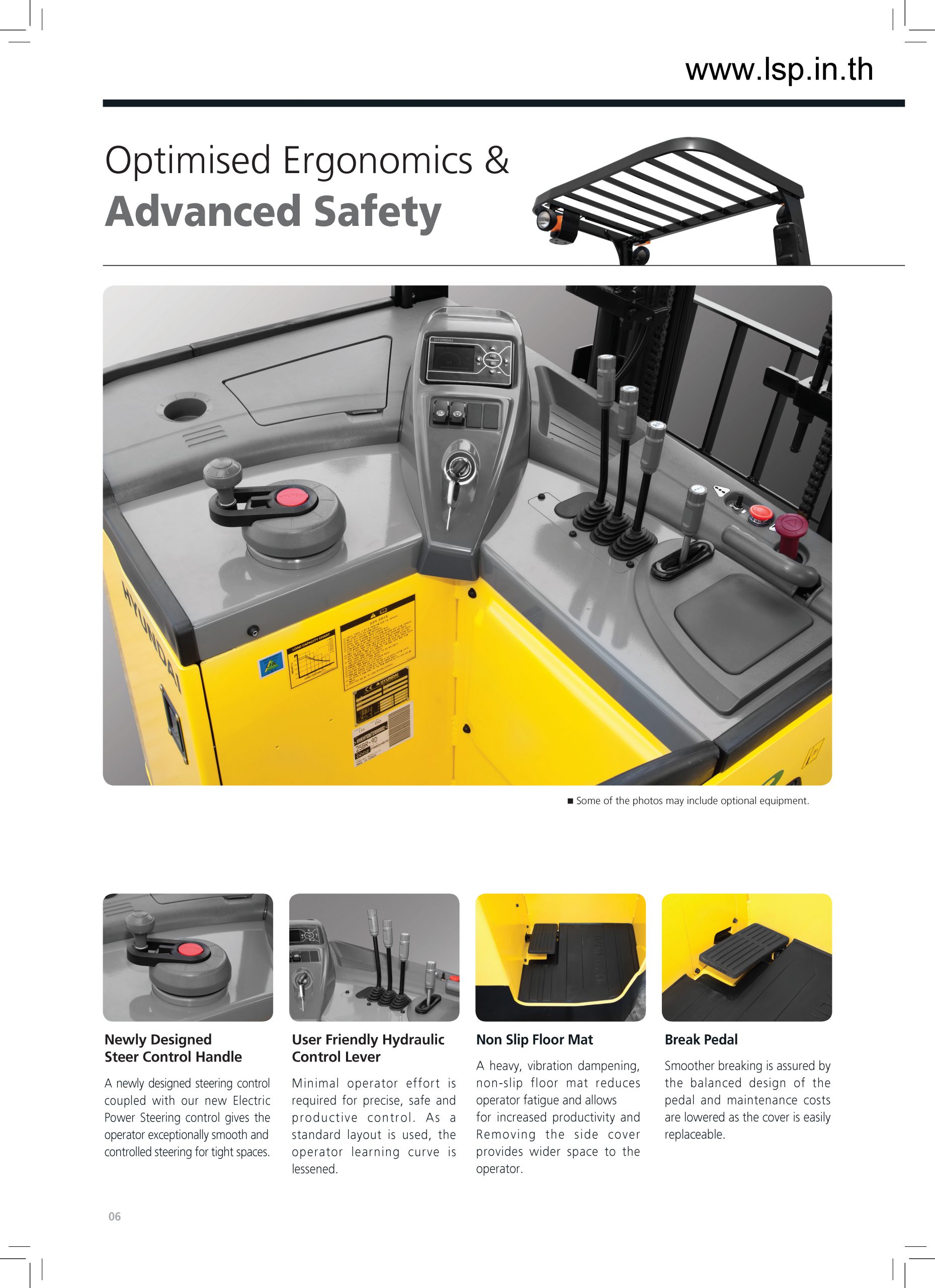 Hyundai reach truck